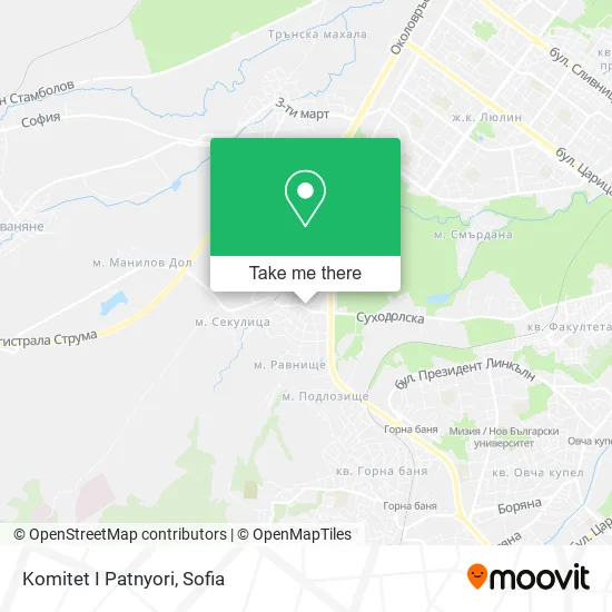 Карта Komitet I Patnyori