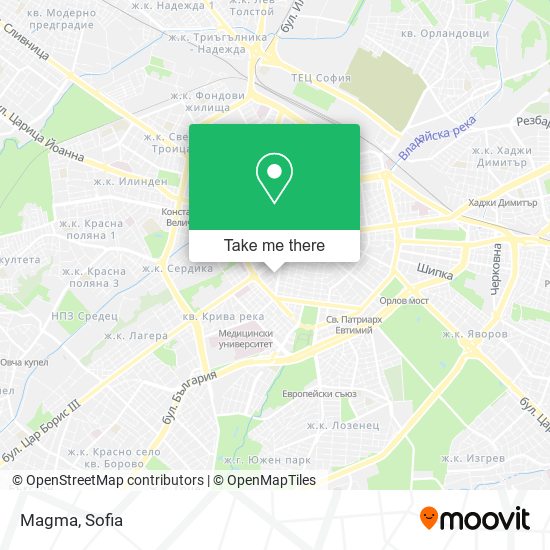 Magma map