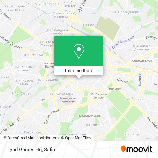 Tryad Games Hq map