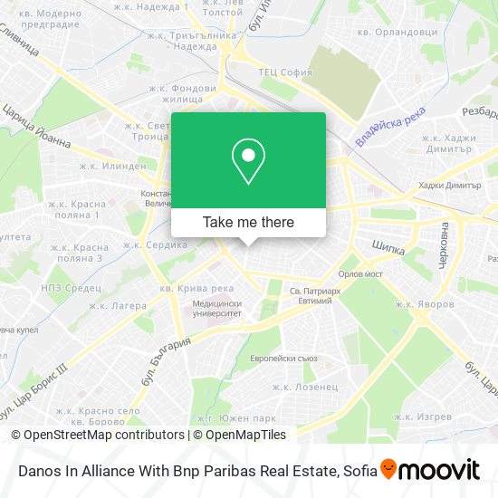 Danos In Alliance With Bnp Paribas Real Estate map