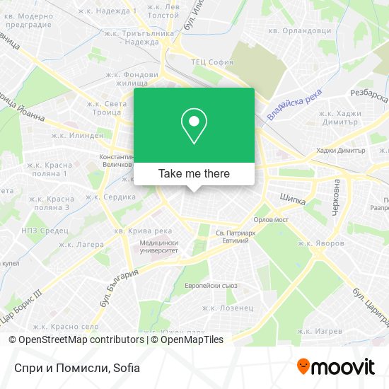 Спри и Помисли map