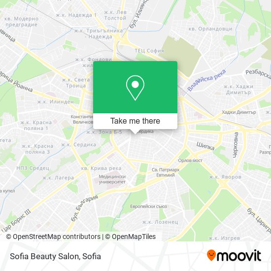 Sofia Beauty Salon map
