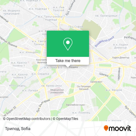 Трипод map