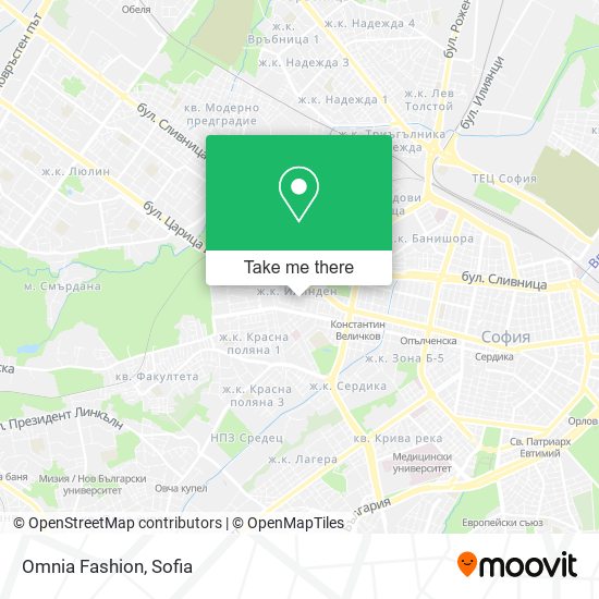 Omnia Fashion map