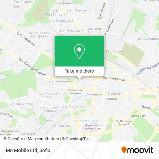 Mn Mobile Ltd map