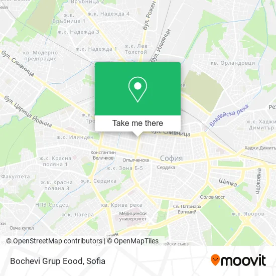 Карта Bochevi Grup Eood