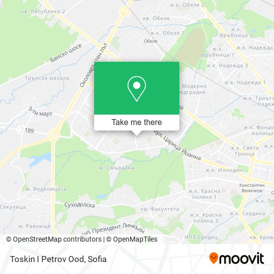 Toskin I Petrov Ood map