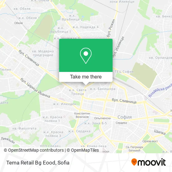 Карта Tema Retail Bg Eood