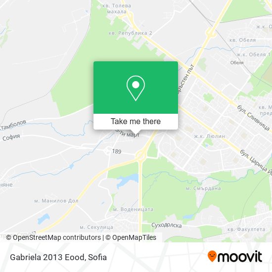 Gabriela 2013 Eood map