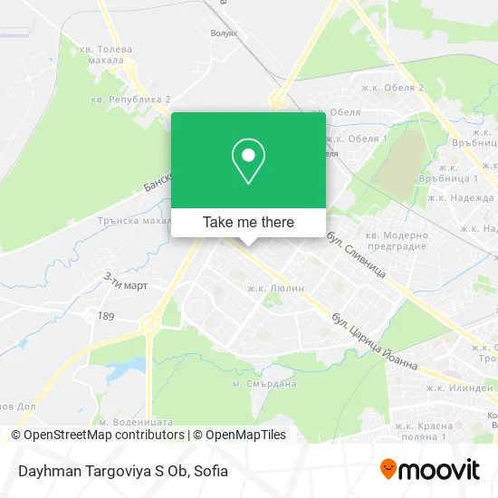 Карта Dayhman Targoviya S Ob