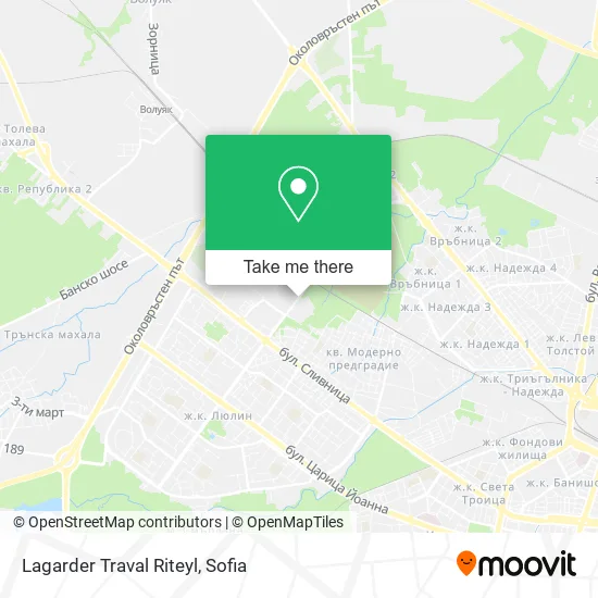 Карта Lagarder Traval Riteyl