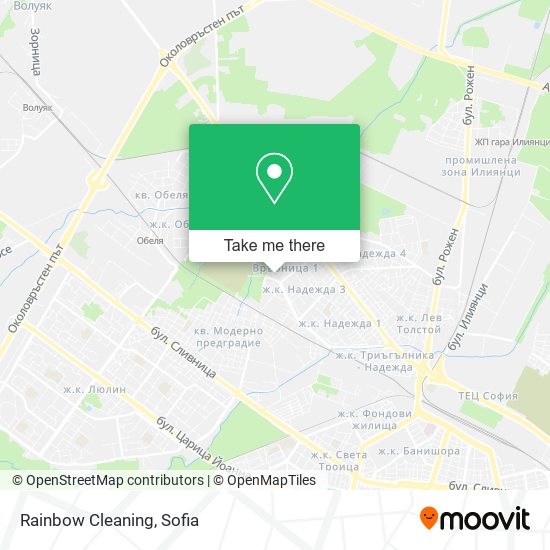 Rainbow Cleaning map