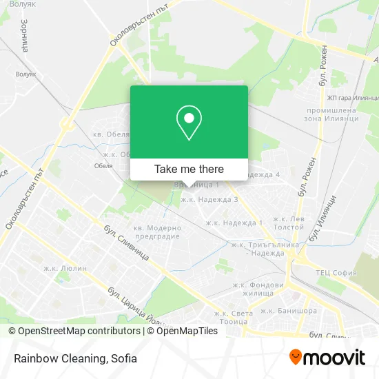 Карта Rainbow Cleaning