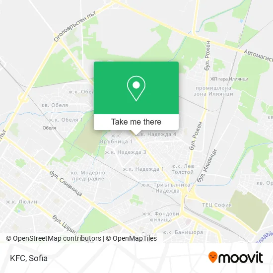 Карта KFC