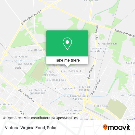 Карта Victoria Virginia Eood