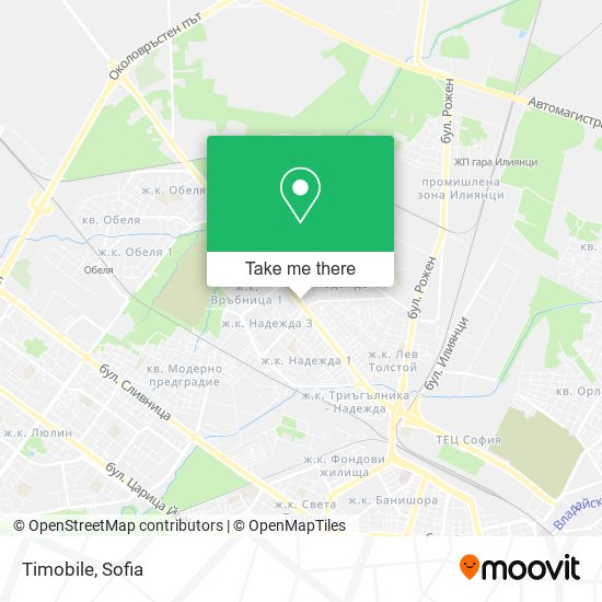 Timobile map