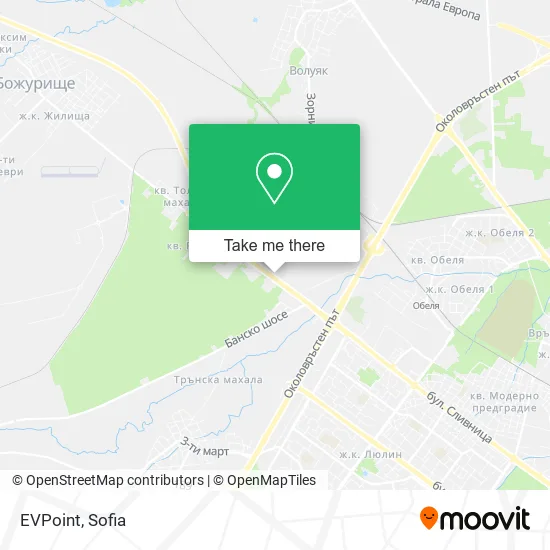 EVPoint map