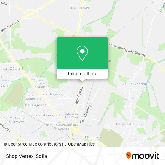 Карта Shop Vertex