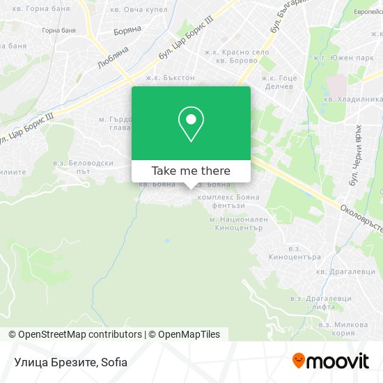 Улица Брезите map