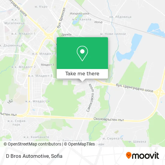 Карта D Bros Automotive