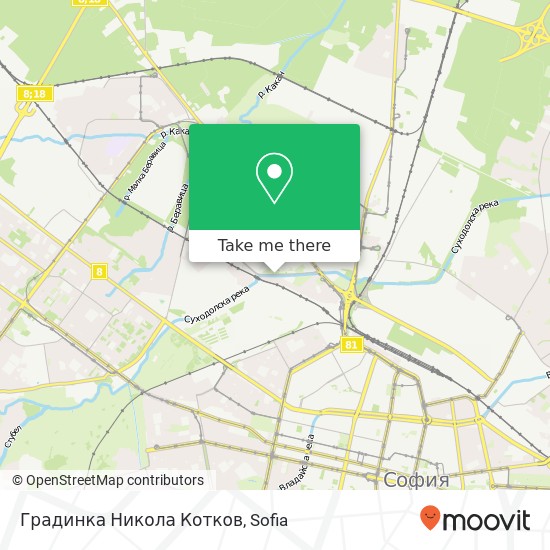 Градинка Никола Котков map