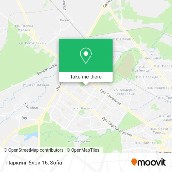 Паркинг блок 16 map