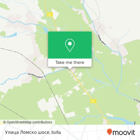 Улица Ломско шосе map