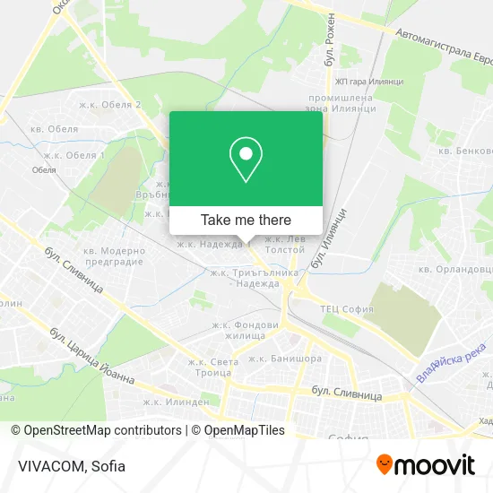 Карта VIVACOM