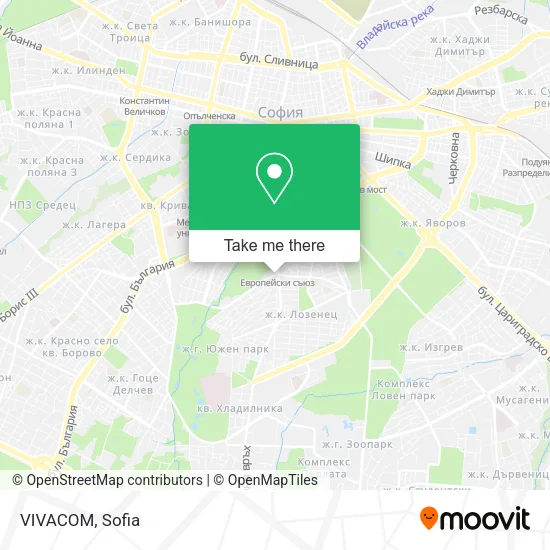 Карта VIVACOM
