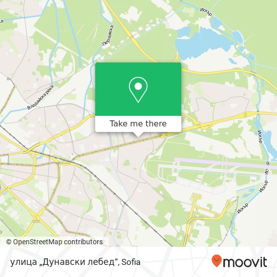 улица „Дунавски лебед“ map