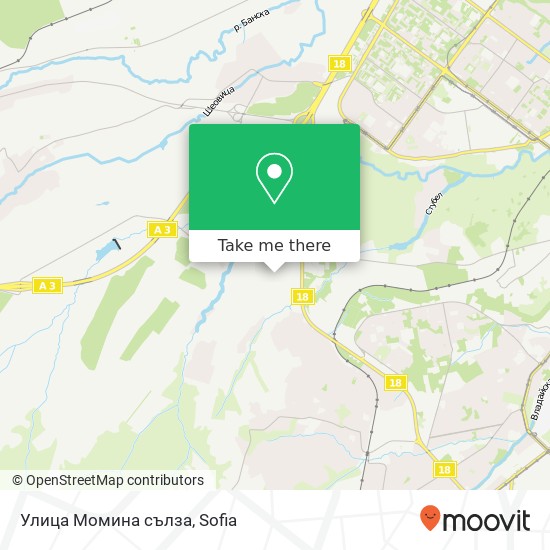 Улица Момина сълза map