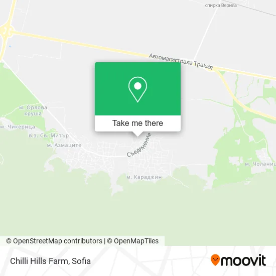 Карта Chilli Hills Farm