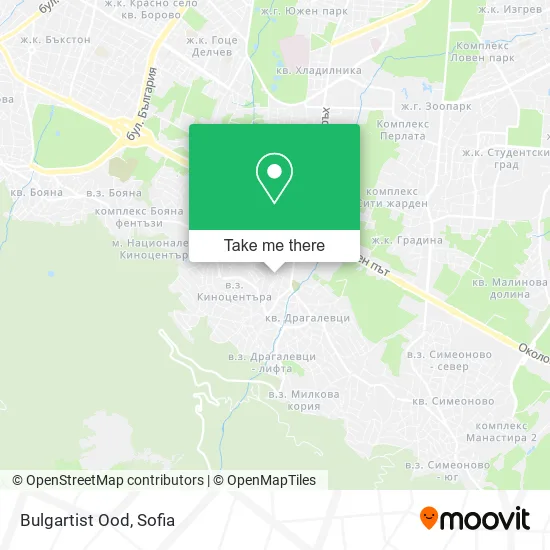 Карта Bulgartist Ood