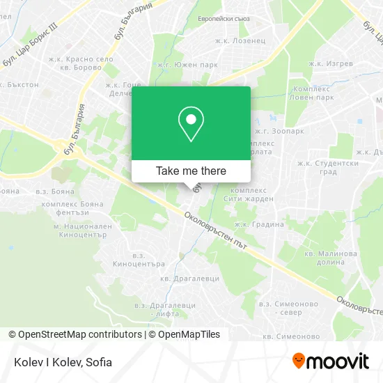 Карта Kolev I Kolev