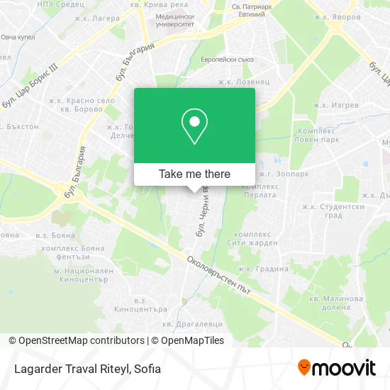 Карта Lagarder Traval Riteyl