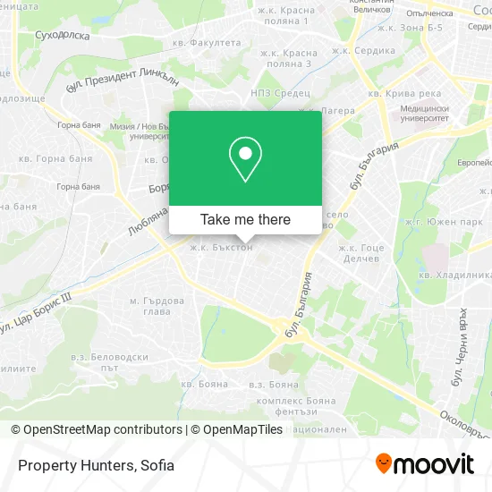 Карта Property Hunters