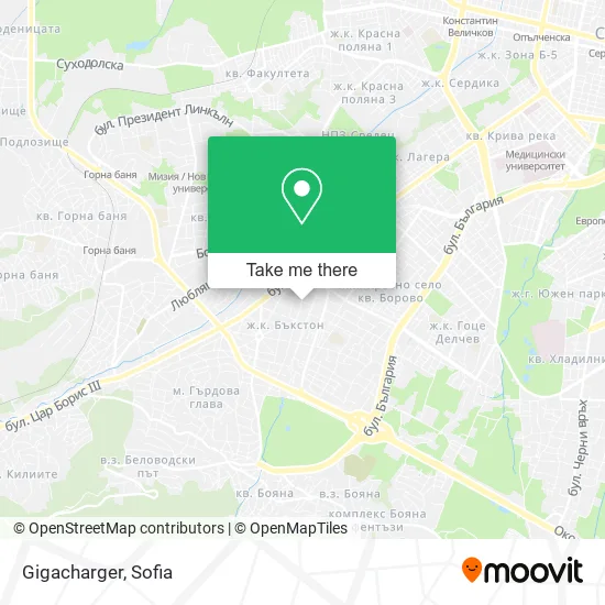 Карта Gigacharger