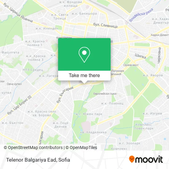 Карта Telenor Balgariya Ead