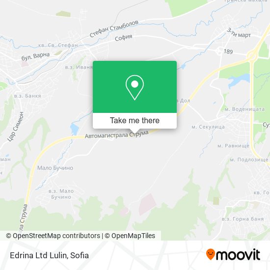 Edrina Ltd Lulin map