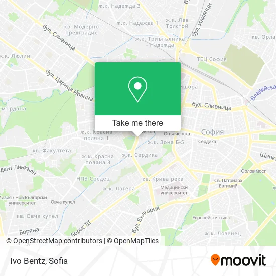 Карта Ivo Bentz