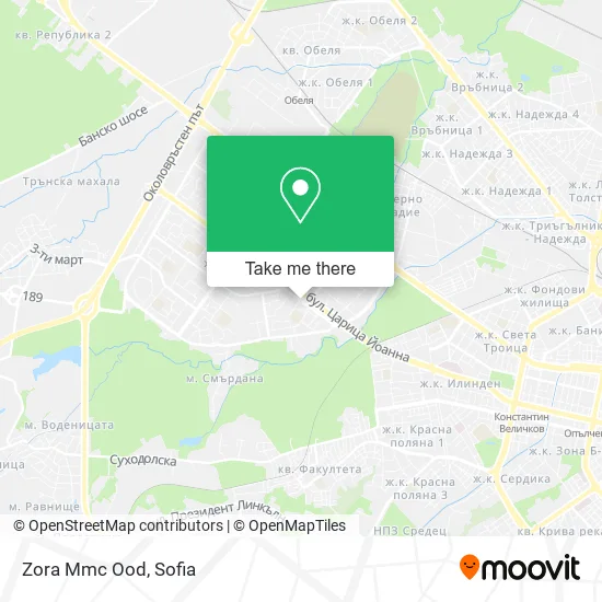 Карта Zora Mmc Ood