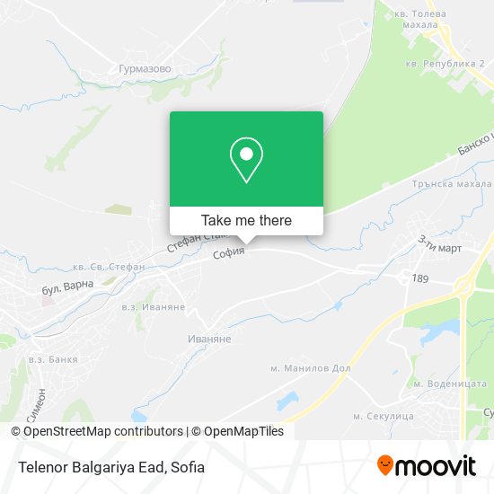 Карта Telenor Balgariya Ead