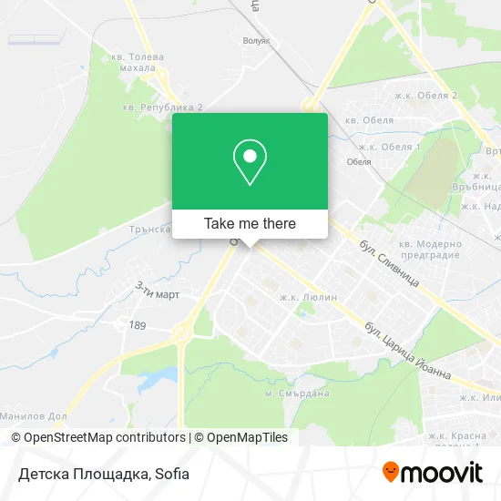 Карта Детска Площадка