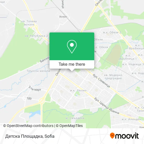 Карта Детска Площадка