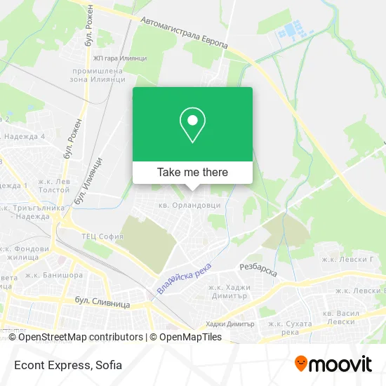 Карта Econt Express