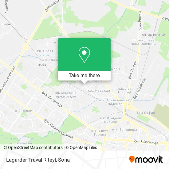 Карта Lagarder Traval Riteyl