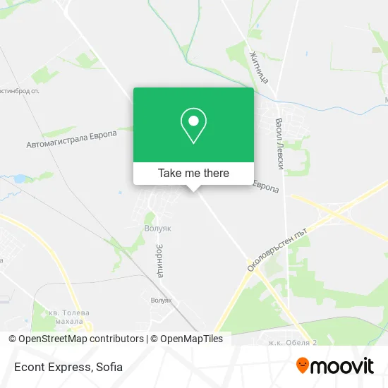Карта Econt Express