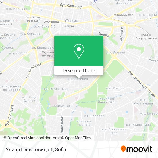 Улица Плачковица 1 map