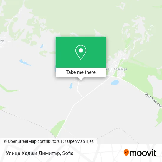 Карта Улица Хаджи Димитър