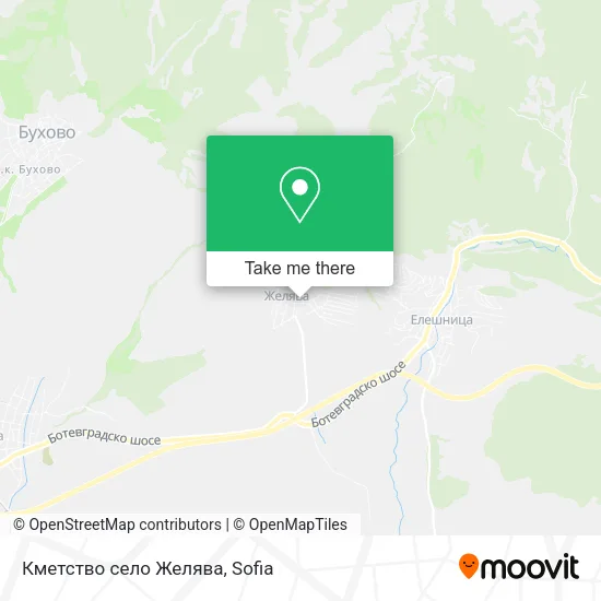 Карта Кметство село Желява